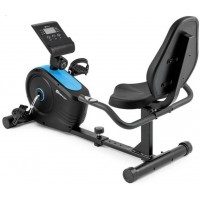 Горизонтальный велотренажер Hop-Sport HS-2050L Beat синий