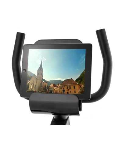 Горизонтальний велотренажер HS-040L Root чорно-червоний