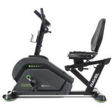 Велотренажер Hop-Sport HS-120L Ravel чорно-зелений