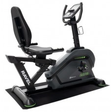 Велотренажер Hop-Sport HS-120L Ravel чорно-зелений
