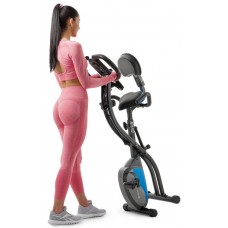 Велотренажер Hop-Sport HS-3010X Grix X-Bike чорно-синій