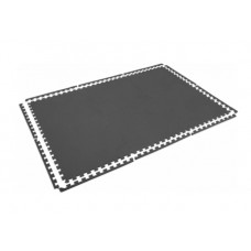 Мат-пазл Gymtek EVA 118х176,5х1см 6 частей черный