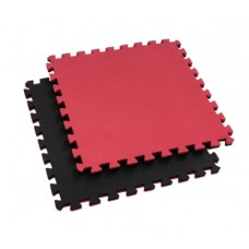 Мат-пазл Hop-Sport EVA 2см HS-A020PM - 4 частей красно-черный