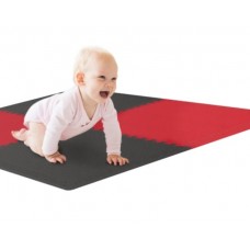 Мат-пазл Hop-Sport EVA 2см HS-A020PM - 4 частей красно-черный