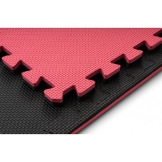 Мат-пазл Hop-Sport EVA 2см HS-A020PM - 4 частей красно-черный