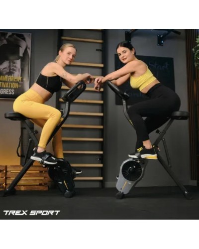 Велотренажер Trex Sport TX-340XB BRIZ магнітний чорний