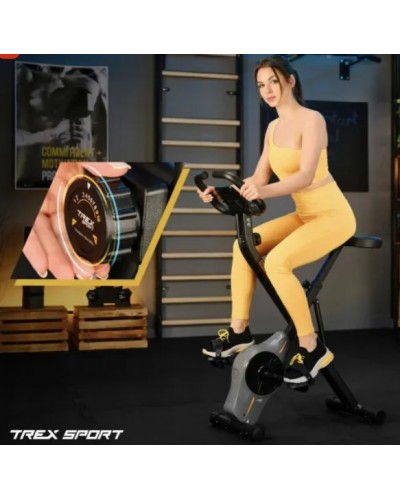 Велотренажер Trex Sport TX-340XB BRIZ магнітний чорний