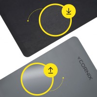 Килимок спортивний Cornix PU 183 x 68 x 0.4 см XR-0320 Grey