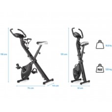 Велотренажер Gymtek FX600 срібний