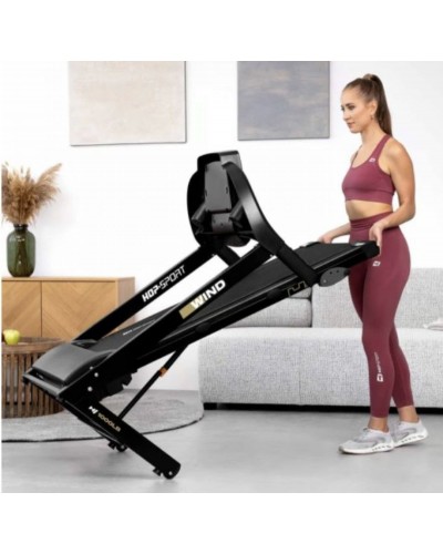 Беговая дорожка для дома Hop-Sport HS-1000LB Wind Серый, Черный