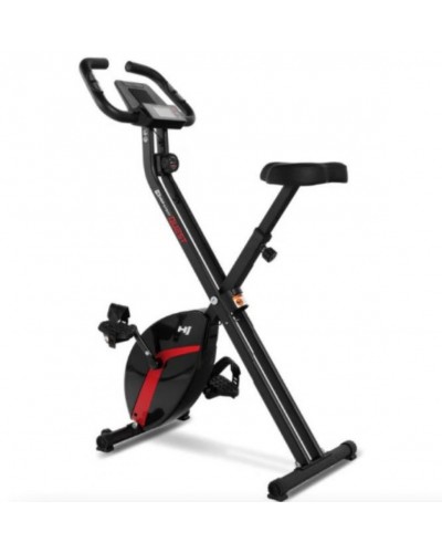 Велотренажер складний Hop-Sport HS-3020X Quest X-Bike чорний-червоний