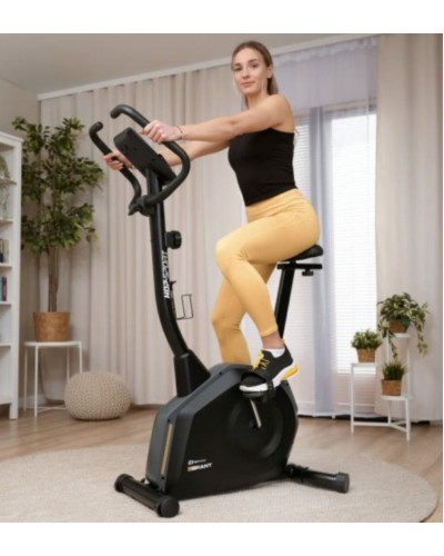 Велотренажер магнітний Hop-Sport HS-4000H Grant чорний-золотистий