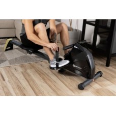 Гребной тренажер Hop-Sport HS-030R Boost черно-золотой