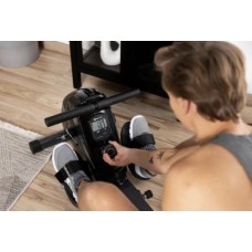 Гребной тренажер Hop-Sport HS-030R Boost черно-золотой