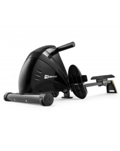 Гребний тренажер для дому Hop-Sport HS-030R Boost чорно-золотий