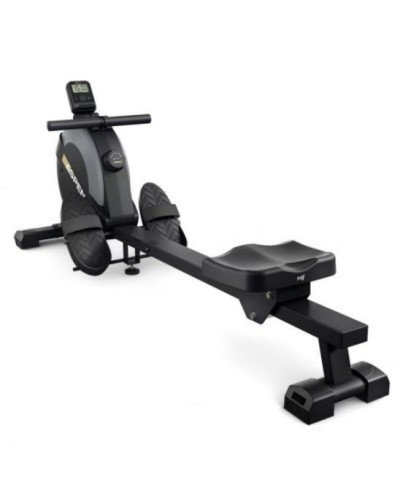 Гребний тренажер Hop-Sport HS-080R Aspen магнітний чорний із золотистим