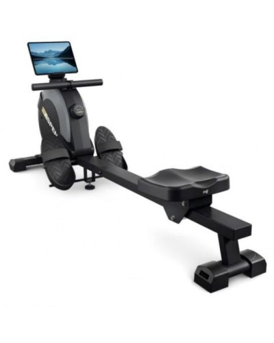 Гребний тренажер Hop-Sport HS-080R Aspen магнітний чорний із золотистим