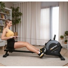 Гребной тренажер Hop-Sport HS-080R Aspen черно-золотой