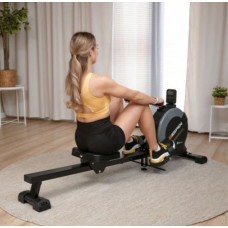Гребной тренажер Hop-Sport HS-080R Aspen черно-золотой