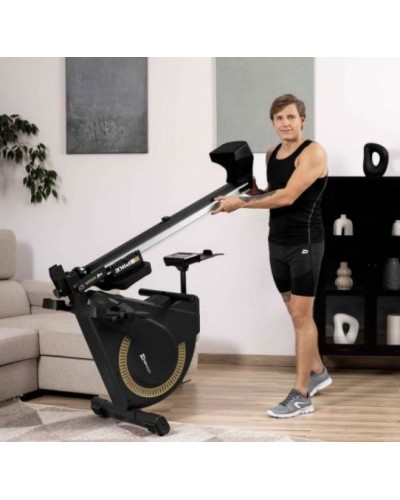 Гребной тренажер электромагнитный Hop-Sport HS-095R Spike Золотистый