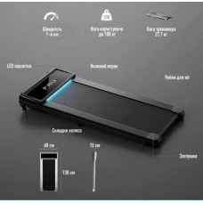 Бігова доріжка EnergyFIT EF-X512NS black