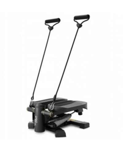 Степпер 2в1 Trex-Sport TX-070SP Twiz черный с эспандерами