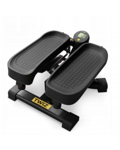 Степпер 2в1 Trex-Sport TX-070SP Twiz черный с эспандерами