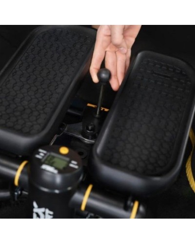 Степпер 2в1 Trex-Sport TX-070SP Twiz черный с эспандерами