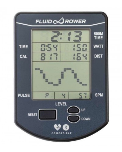 Гребной тренажер FLUID APOLLO XL Beech водный Гребной тренажер FLUID APOLLO XL Beech водный