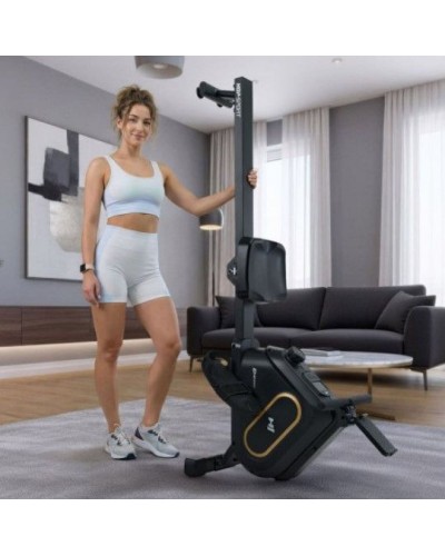 Гребний тренажер Hop-Sport HS-085R Bazel Золотистий, Чорний