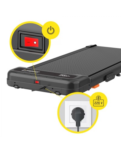 Беговая дорожка для ходьбы Cornix Lexi Walking Pad с функцией вибрации Black