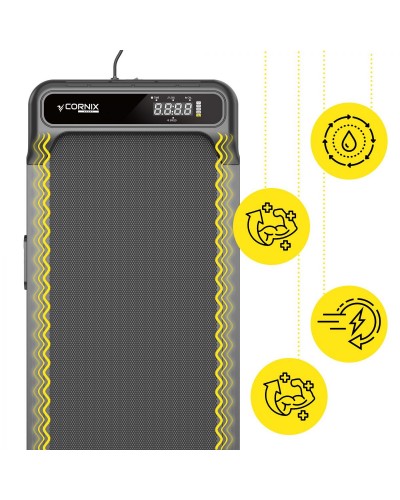 Беговая дорожка для ходьбы Cornix Lexi Walking Pad с функцией вибрации Black