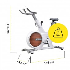 Спинбайк Cornix Eliza White/Grey