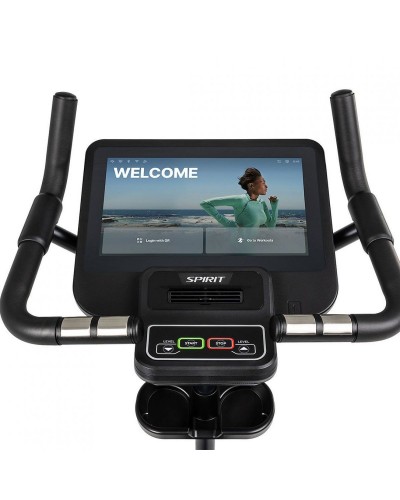 Велотренажер Spirit CU800ENT+ мультимедійна 15,6 консоль