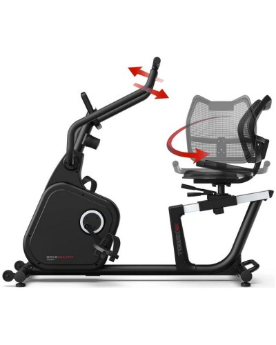 Горизонтальный велотренажер для дома Toorx Recumbent Bike BRXR Multifit (BRX-RMULTIFIT), арт. 930572