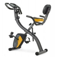 Велотренажер Hop-Sport HS-3010X Grix X-Bike серо-желтый