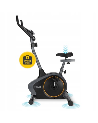 Велотренажер магнитный 4FIZJO Evo+ Black/Gold (P-5905973401616)