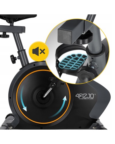 Велотренажер магнитный 4FIZJO Evo+ Black/Gold (P-5905973401616)
