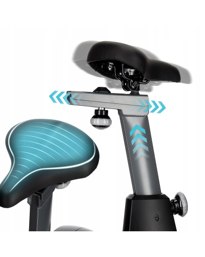 Велотренажер для дома 4FIZJO Pro+ Black/Blue (P-5905973401630)