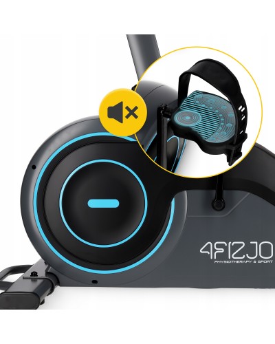Велотренажер для дома 4FIZJO Pro+ Black/Blue (P-5905973401630)
