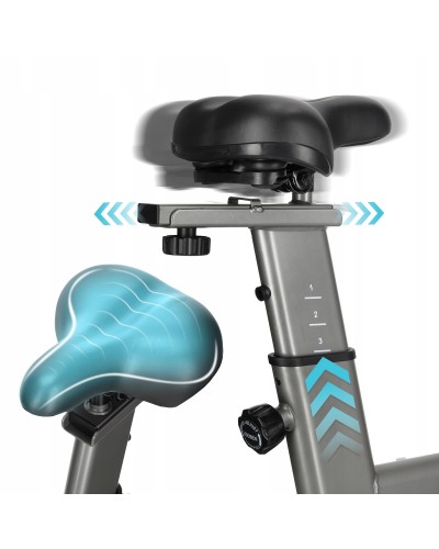 Спинбайк для дома 4FIZJO Racing Black/Blue (P-5905973401654)