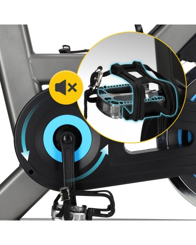 Спинбайк для дома 4FIZJO Racing Black/Blue (P-5905973401654)