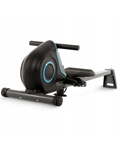 Гребной тренажер магнитный 4FIZJO Evo+ Black/Blue (P-5905973401715)