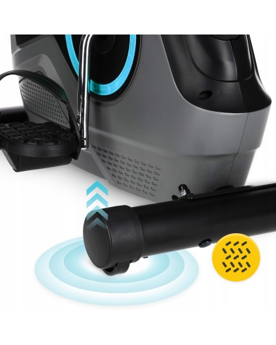 Велотренажер магнитный 4FIZJO Active+ Black/Blue (P-5905973401609)