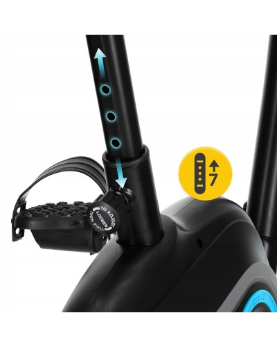 Велотренажер магнитный 4FIZJO Active+ Black/Blue (P-5905973401609)