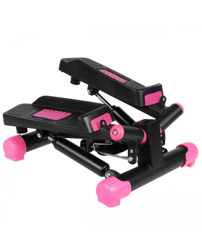 Степпер поворотный (мини-степпер) SportVida SV-HK0358 Black/Pink