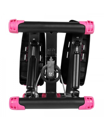 Степпер поворотный (мини-степпер) SportVida SV-HK0358 Black/Pink
