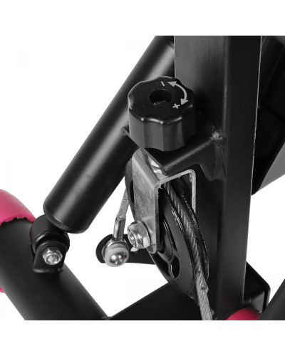 Степпер поворотный (мини-степпер) SportVida SV-HK0358 Black/Pink