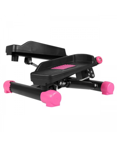 Степпер поворотный (мини-степпер) SportVida SV-HK0358 Black/Pink
