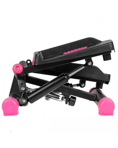 Степпер поворотный (мини-степпер) SportVida SV-HK0358 Black/Pink